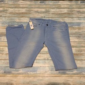 DIESEL Safado Trousers NWT Light Blue Size 30